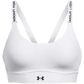 Under Armour Infinity 2.0 Mid Support Sport-BH Damen 100 white/black L A-C