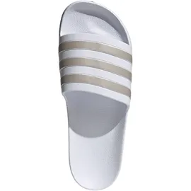 Adidas Adilette Aqua Cloud White / Platinum Metallic / Cloud White 44,5