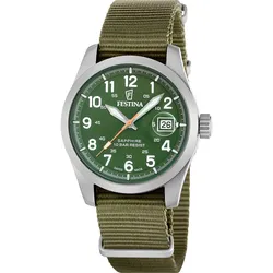 Festina Quarz Herren Field watches F20082/2 - grün - 39mm