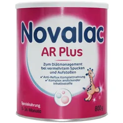 Novalac AR Plus Spezialnahrung bei vermehrtem Spucken und Aufstoßen 800 g Pulver