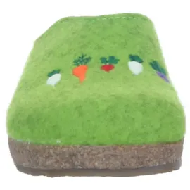 HAFLINGER Hausschuhe in Grün | Gr.: 40