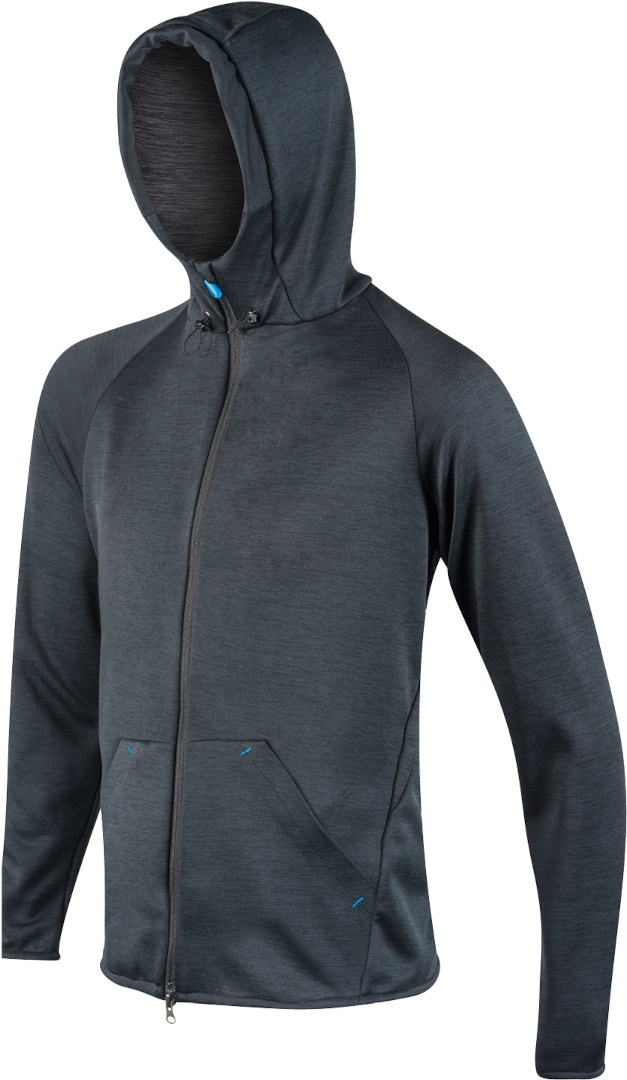 Komperdell Full Zip Hoody Protektorenjacke, schwarz, Größe L für Männer