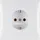 Berker Schuko-Steckdose Unterputz Weiß