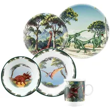 SELTMANN WEIDEN Compact Kindergeschirr Set 5-tlg. Dino/Blaulicht