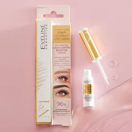 Eveline Cosmetics Multipeptid-Serum für das Wachstum von Wimpern und Augenbrauen 5 ml