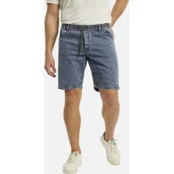 Bermudas JAN VANDERSTORM "Jeansshort PEROLOF", Herren, Gr. 74, N-Gr, blau, Obermaterial: 100% Baumwolle CO., comfort fit, Hosen Bermudas