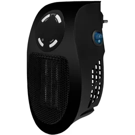 Eurom Heat Plug-in Keramikheizung 0,5 kW schwarz