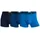 Cristiano Ronaldo Boxershorts unifarben blau M 3er Pack