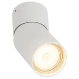 QAZQA Moderner Aufbaustrahler Weiß Gu10 50mm - Falo