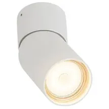 QAZQA Moderner Aufbaustrahler Weiß Gu10 50mm - Falo