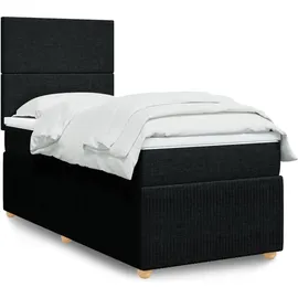 vidaXL Boxspringbett 180 x 200 cm Schwarz
