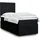 vidaXL Boxspringbett 180 x 200 cm Schwarz