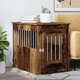 vidaXL Hundekäfig im Möbelstil 55 x 80 x 68 cm Holz Braun