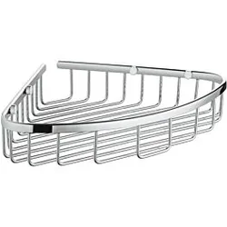Grohe Bau Cosmopolitan Ablagekorb 40663001 chrom, groß, für Eckmontage