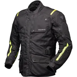 Modeka Varus Motorradjacke Schwarz/Gelb 2XL