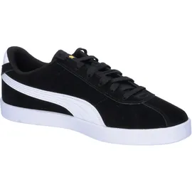 Puma Club II Sneaker, Black White Gold, 45