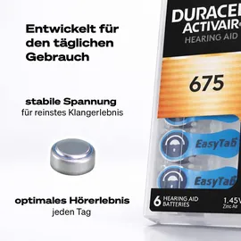 Duracell Activair Typ 675 6 St.