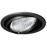 LTS Licht & Leuchten Einbaustrahler 36W 3530lm 45° schwarz SCELP 401.3030.45