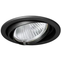 LTS Licht & Leuchten Einbaustrahler 36W 3530lm 45° schwarz SCELP 401.3030.45