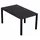 deVries Dakota Gartentisch 160 x 90 x 75 cm Grau