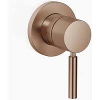 Dornbracht UP-Einhandbatterie mit Abdeckplatte 78mm, 36060660-42, Farbe: Bronze gebürstet