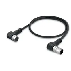 Wago 756-5204/030-010 Sensor-/Aktorleitung, M8-Buchse, winklig, M8-Stecker, winklig 7565204030010