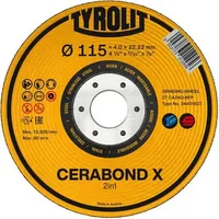 TYROLIT Schruppscheibe Cerabond 230 x 7mm