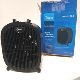 Midea NF20-20ABE PTC-Heizlüfter, Keramik, 2000 W, Heim Öfen, Effizient - schwarz