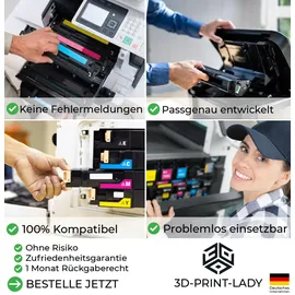 3dplady Kompatibel zu Kyocera TK-5220K CMYK