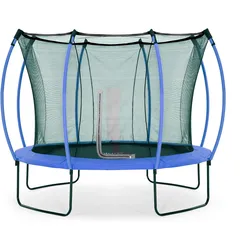 Plum Springsafe Trampolin Colours 305 cm mit Sicherheitsnetz, blau One Size