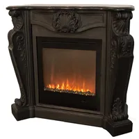 Casa Padrino Luxus Jugendstil Kamin Schwarz