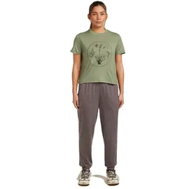 Icebreaker Merino 150 Tech Lite Crop Tee Lichen S