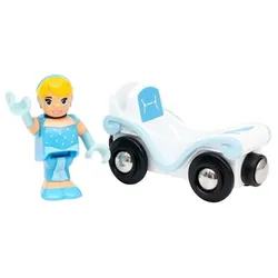 Ravensburger BRIO Disney Princess Cinderella mit Waggon, 3 Jahr(e), Blau, Weiß