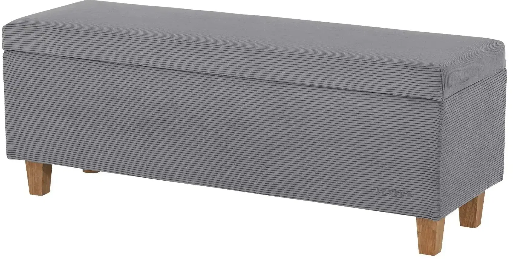 Jette Home Bettbank mit Stauraum Jette Flex ¦ grau ¦ Maße (cm): B: 122 H: 47 T: 42.0