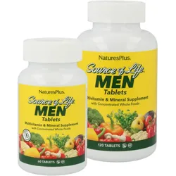 Natures Plus Source of Life Men Tabletten - Packungsgröße: 60 Tabletten
