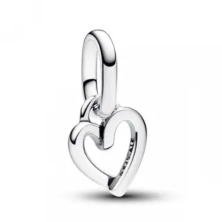 Pandora ME Freihandherz Mini-Charm-Anhänger aus Sterling Silber mit Cubik Zirkonia, Kompatibel ME und Moments Armbändern, 793048C00