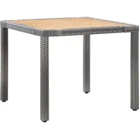 vidaXL Garten-Essgruppe 5-tlg. Grau