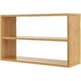 [en.casa] Wandregal Gol 50x15x30 cm Bambus
