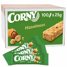 CORNY Classic Haselnuss Müsliriegel 100 Riegel, 100 St.