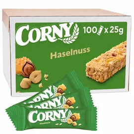 CORNY Classic Haselnuss Müsliriegel 100 Riegel, 100 St.