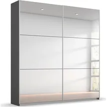 Rauch Schwebetürenschrank Reflect 175 x 210 x 59 cm Grau