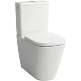 Laufen Meda Stand-WC-Kombination mit WC-Sitz Weiß