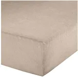Erwin Müller Spannbettlaken Frottee 90 x 190 - 100 x 200 cm beige