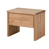 Massivmoebel24 Nachttisch Zerreiche 50x35x40 natur geölt JANGALI #729