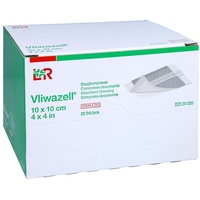 ToRa Pharma GmbH VLIWAZELL Saugkompressen 10x10 cm steril
