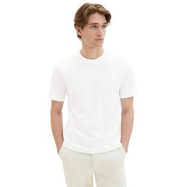 TOM TAILOR T-Shirt - Weiß - M,