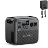 BLUETTI Powerstation Elite 200 V2 mit 800W Balco Transfer Hub, 2073,6Wh Solargenerator mit 4×2600W AC-Steckdosen, LFP-Akku mit 17 Jahren Lebensdauer, Notstromversorgung für Camping & Stromausfälle