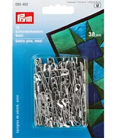 Prym Sicherheitsnadeln, 38mm, silberfarbig, 75 Stück