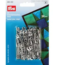Prym Sicherheitsnadeln, 38mm, silberfarbig, 75 Stück