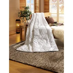 Naturhaarbettdecke »Woll-Deluxe«, warm, (1 St.), 19492329-0 weiß
